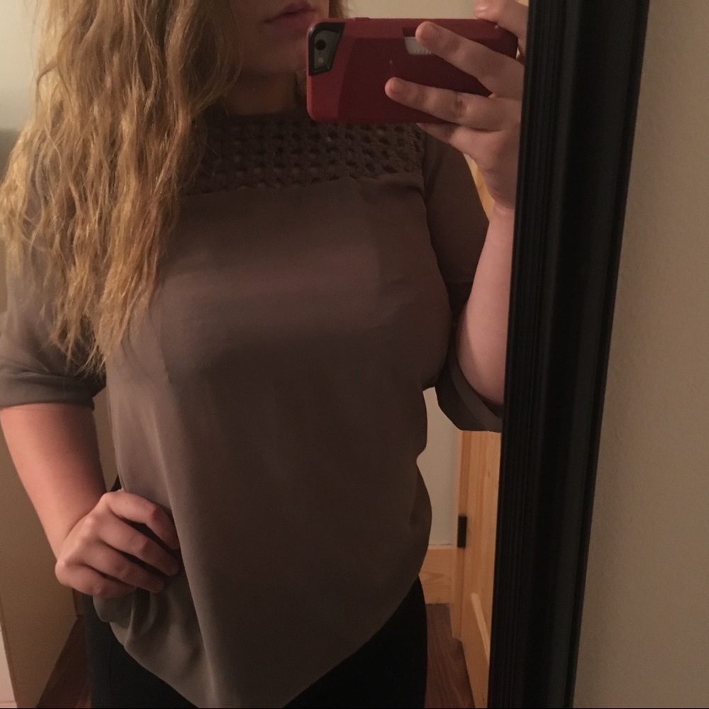 Purple blouse
